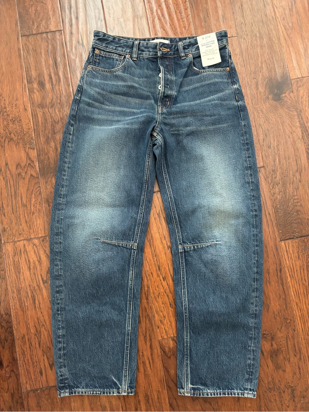 Madewell Women's Darted Barrel Jean